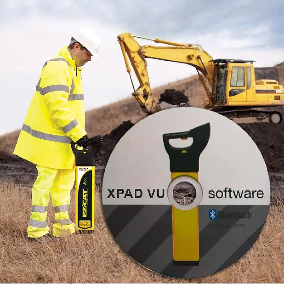 GEOMAX XPAD VU Transfer- und Auswertesoftware