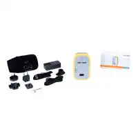 GEOMAX Smartantenne Zenith06 mit Beutel, Netzteil mit 4 Steckern, 2x USB-Kabel, Halterung, USB-Stick und Bedienungsanleitung