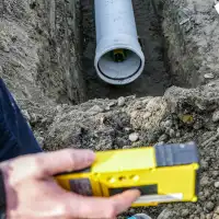 Nutzung GEOMAX ZETA 125SG Kanalbaulaser