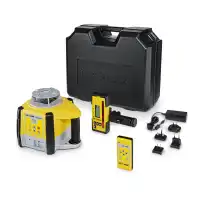 GEOMAX Rotationslaser Zone20 HV mit Koffer, Empfänger, Halter, Fernbedienung und Netzteil