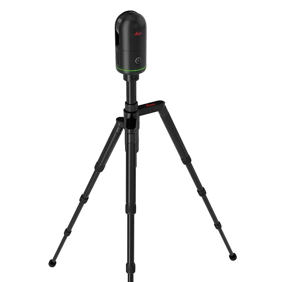 Leica BLK360 Laserscanner auf Leica GST29 Stativ