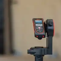 Nutzung des Leica DISTO D5 Laserentfernungsmessgerät
