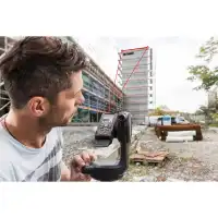 Nutzung des Leica DISTO X4 Laserdistanzmessgerät