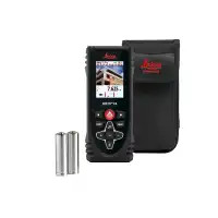 Leica DISTO X4 Laserdistanzmessgerät mit Tasche und Batterien