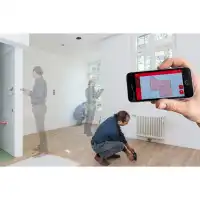 Nutzung des Leica DISTO X4 Laserdistanzmessgerät