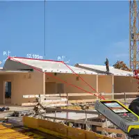 Nutzung des Leica DISTO X6 Laserdistanzmessgerät