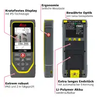 Leica DISTO X6 Laserdistanzmessgerät