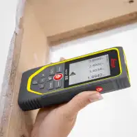 Nutzung des Leica DISTO X6 Laserdistanzmessgerät