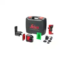 Leica Lino L2P5G mit Koffer, Leica Twist 360 Adapter, Li-Ion Akku, Zieltafel, Ladegerät und Wandhalter