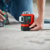 Nutzung des Leica LINO Multi-Linienlaser