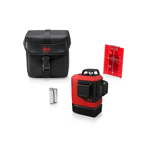 Leica LINO L6R Multi-Linienlaser mit Tasche, Zieltafel und Batterien