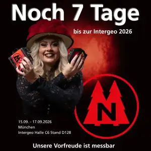 Der Countdown läuft und wir zählen die Tage.⏰️ Die Spannung steigt, so wie unsere Vorfreude!😆 Finde uns auf der Intergeo…