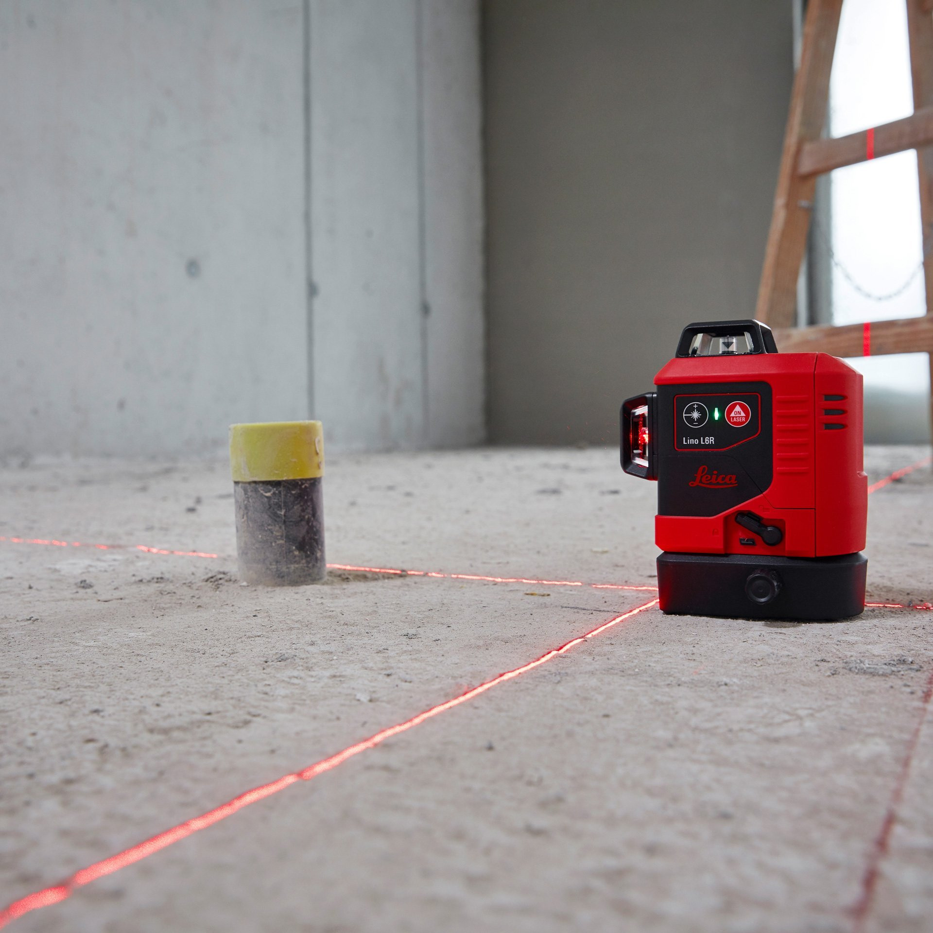 Nutzung des Leica LINO L6R