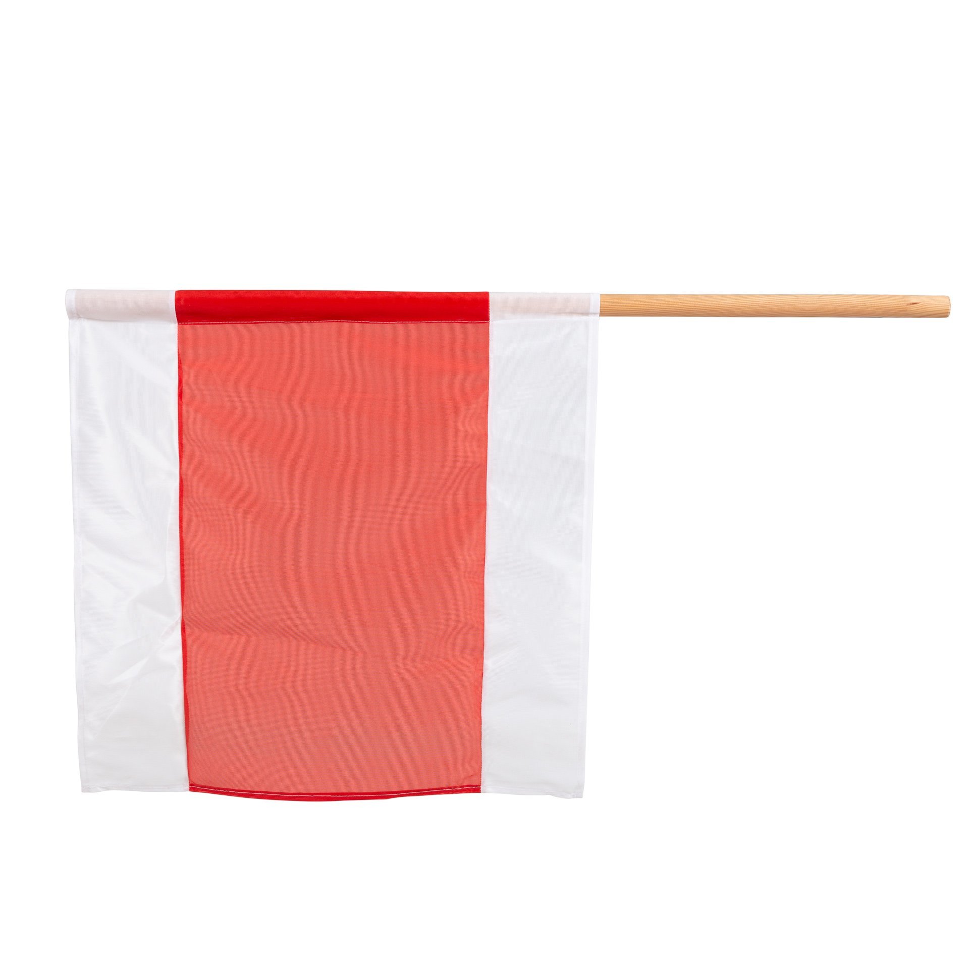 NESTLE Warnflagge weiß/rot/weiß, 50x50cm / VPE = 40 Stück (von Nr.  19804000)
